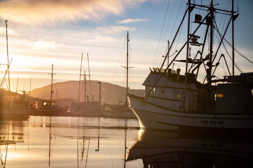 This photo shows Don D. Statter Harbor as the sun sets on Jan. 17. (Courtesy Photo / Roland Mueca)