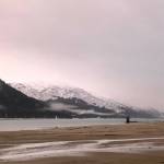 The Coast Guard briefly investigated an oil leak near Sandy Beach on Jan. 10, 2022. (Peter Segall / Juneau Empire)