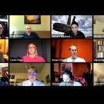 Members of the City and Borough of Juneau City Assembly during a Zoom meeting on Jan. 10, seconds before a caller disrupted the meeting in a Zoom bombing episode. (Screenshot)