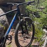 The author bought his bike in Wyoming this summer. It didn't come with fenders because Wyoming doesn't have water. (Jeff Lund / For the Juneau Empire)