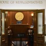 A scheduled floor session of the Alaska House of Representatives was canceled Wednesday, Feb. 2, 2022, following a positive COVID-19 case in the body and close contacts among roughly half the members. (Peter Segall / Juneau Empire)