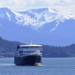 Peter Segall / Juneau Empire file 
In this Empire file photo, the MV Tazlina heads in to dock in Juneau. The federal Bipartisan Infrastructure Legislation is poised to bring a lot of money to Alaska for things like ferries, but when and how much isnt yet known as many of the programs are new.