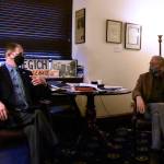 Senators Jesse Kiehl, D-Juneau, and Tom Begich, D-Anchorage, spoke with reporters in Begich's office at the Alaska State Capitol on Monday, Feb. 7, 2022, about their thoughts on the current legislative session. The senators said there were reasons to be optimistic about meaningful progress even with the full plate before the Legislature. (Peter Segall / Juneau Empire)