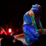 Michael Penn / Juneau Empire File 
Clare Boily brings her and Hal Turmans The Siren to life at the Wearable Art show at Centennial Hall in February 2019. This weekend, the popular runway show returns to the stage. Tickets are available now.