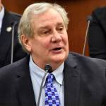 Chief Justice of the Alaska Supreme Court Daniel Winfree gave his first State of the Judiciary address to the Alaska State Legislature on Wednesday, Feb. 9, 2022. Winfree emphasized the need for courts to remain impartial in order to maintain a healthy democracy. (Peter Segall / Juneau Empire)