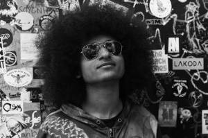 Arias Hoyle, a 20-year-old Afro-Indigenous musician from Juneau, makes music as Air Jazz. "I feel like there’s instances where even the Afro-Indigenous people themselves feel like they have to choose one to move towards more than the other," Hoyle said. "And I don’t think that’s necessary. If you want to really embrace your full self, for as long as you shall live, just let it all be known." (Courtesy Photo)