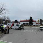 Crash on Dilworth and Leckie. (Jordy Cunningham/ Capital News)