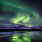 Jack Beedle snapped this photo of the aurora borealis over Thunder Mountain on Monday. (Courtesy Photo / Jack Beedle)