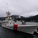 The USCGC Cutter John F. McCormic, docked in Juneau on March 17. (Courtesy Photo / Rob Welton)