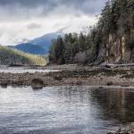 This photo shows the waterfront by Outer Point Trail on North Douglas on March 6. (Courtesy Photo / Kenneth Gill, gillfoto)