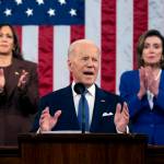 President Joe Biden delivers his State of the Union address to a joint session of Congress at the Capitol, Tuesday, March 1, 2022, in Washington. (Saul Loeb, Pool)