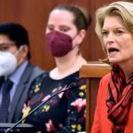 U.S. Sen. Lisa Murkowski speaks to the Alaska State Legislature in February. (Peter Segall / Juneau Empire file)