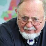 U.S. Rep. Don Young answers a reporters question after filing paperwork for reelection at the Alaska Division of Elections in Anchorage, Alaska. Young, the longest-serving member of Alaskas congressional delegation, died Friday, March 18, 2022. He was 88. (AP Photo / Mark Thiessen)