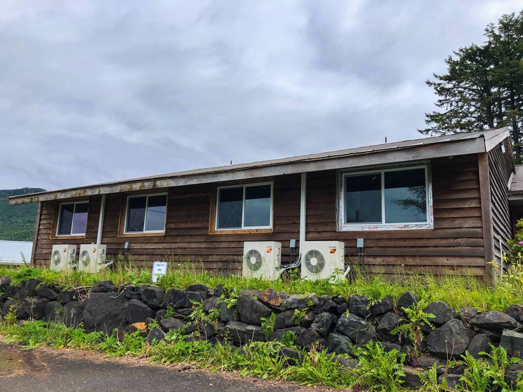 Air Source Heat Pumps heat housing in Hydaburg with clean electrical energy from the Hiilangaay Hydro dam which came online in 2021. (Courtesy Photo / Clay Good)