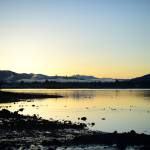 This photo shows the pre-dawn view from Kupreanof Island. (Courtesy Photo / Joe Sebastian)