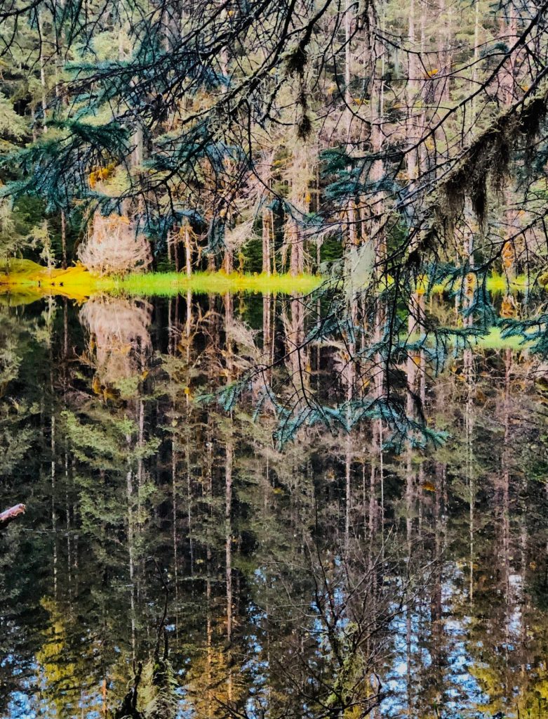 This photo shows Kettle Pond on a recent sunny day. (Courtesy Photo / Larry Johansen)