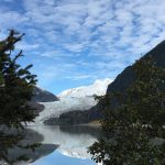 This photo shows the Mendenhall Glacier. (Courtesy Photo / Linda Bergman)