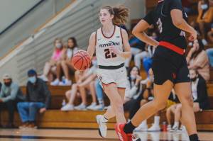 Courtesy photo / Pepperdine University 
Former JDHS player Kendyl Carson is now leading the Pepperdine womens basketball team on the court and off as the captain.