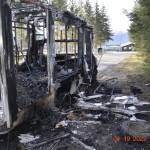 Capital City Fire/Rescue is investigating the cause of a vehicle fire that occurred on April 19, 2022. (Courtesy photo / Dan Jager)