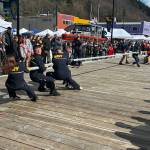 Sailors strives against Juneau Docks and Harbors personnel in a tug-of-war at the 12th Annual Maritime Festival on May 7, 2022. (Courtesy photo / Ryan OShaughnessy)