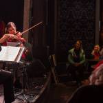 The Arianna String Quartet performs a Classical Cocktails concert at the recently reopened Crystal Saloon last Wednesday night.