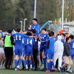 The TMHS boys soccer team hoists senior Omar Alvarez following his four-goal performance Saturday on senior night. Alvarez had not scored a goal all season prior to Saturday. It felt like a dream, honestly, Alvarez said of his first goal. It came to the second half, and I was like, Man I need one more, I want one more. Well, looks like I got three more. (Ben Hohenstatt / Juneau Empire)