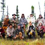 The 10 participants in season 9 of "Alone," premiering on May 26, 2022, on the History Channel. Terry Burns of Homer is the third from left, back. Another Alaskan in the series, Jacques Tourcotte of Juneau, is the fourth from left, back. (Photo by Brendan George Ko/History Channel)
