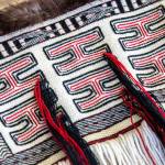 Lightning Apron by Haida artist Git Kuyaa Kinsie Young of Anchorage won first place in the 2022 Sealaska Heritage Institutes Juried Youth Art Exhibit on Wednesday. (Courtesy Photo / Sealaska Heritage Institute)