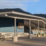 This photo shows Sít' Eetí Shaanáx - Glacier Valley School the evening of Tuesday, June 14. The school is one of three sites of the Juneau School District's RALLY program. On Tuesday, children were served floor sealant instead of milk during breakfast at the school's RALLY site. (Ben Hohenstatt / Juneau Empire)