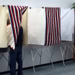 A voter fills out their ballot at the Alaska Division of Elections Region I offices in the Mendenhall Valley for the special primary election to replace the late Rep. Don Young, R-Alaska, on Saturday, June 11, 2022. The Division released updated results Wednesday, but there were no changes to the ranking of the canidates. (Ben Hohenstatt / Juneau Empire)