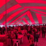 Crowds enjoyed food, drinks and other services from vendors at Juneau Gold Rush Days in Savikko Park on June 18, 2022. (Michael S. Lockett / Juneau Empire)
