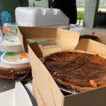 Breeze In cooked the pies up for purchase for the fundraiser based on a recipe donated to them by the Black Awareness Association. (Michael S. Lockett / Juneau Empire)