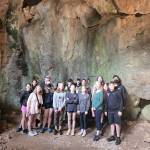 Posing along the Capricorn Caves at the Tropic of Capricorn in Australia on June 14. Courtesy Photo / Juneau Culture Club)