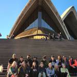 Club members take a private guided tour of Australias Sydney Opera House on June 10. (Courtesy Photo / Juneau Culture Club)