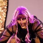 Miss Guise, a local performer, performs during Glitz, a major annual drag event celebrated every Pride Month, at Centennial Hall on June 18, 2022. (Michael S. Lockett / Juneau Empire)