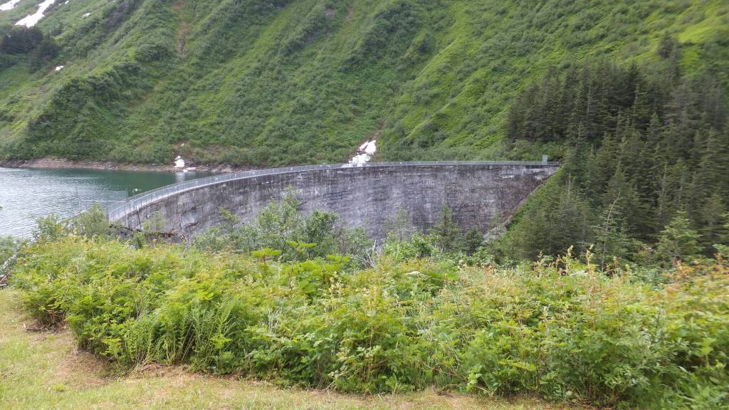 This photo shows Juneaus Salmon Creek Dam. (Courtesy Photo / AEL&P)