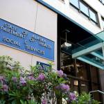 The Alaska Department of Health And Social Services building in Juneau has no visible signs indicating the department is splitting into two agencies as of Friday. Top officials at the department said many of the changes, both physical and in services, are likely weeks and in some cases months away. (Mark Sabbatini / Juneau Empire)