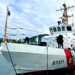 Photos by Michael S. Lockett / Juneau Empire 
The U.S. Coast Guard Cutter Reef Shark replaced the USCGC Liberty as the cutter for Sector Juneau earlier in June, stationed at Don D. Statter Harbor.