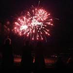 Rockets red glare illuminates the night sky and spectators during the City and Borough of Juneaus fireworks display on July 3, 2021. (Peter Segall / Juneau Empire File)
Rockets red glare illuminates the night sky and spectators during the City and Borough of Juneaus fireworks display on July 3, 2021. (Peter Segall / Juneau Empire File)