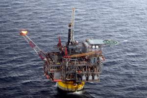 This October 2011 photo, shows the Perdido oil platform located about 200 miles south of Galveston, Texas, in the Gulf of Mexico. The Biden administration is proposing up to 10 oil and gas lease sales in the Gulf of Mexico and one in Alaska over the next five years. The announcement on Friday, July 1, 2022, said fewer lease sales or even zero could occur, with a final decision not due for months. (AP Photo / Jon Fahey)