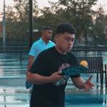 The Alaska Crimson Bear Pickle Ball team prepares for upcoming tournament against the San Francisco Eagles July 8 and 9. (Courtesy photo / Mele Maake)