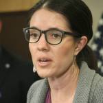 n this March 12, 2020 file photo, Dr. Anne Zink, Alaska's chief medical officer, addresses reporters at a news conference in Anchorage, (AP Photo/Mark Thiessen File)