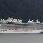 Michael S. Lockett / Juneau Empire File A Princess Cruise Line ship is docked in Juneau on Aug. 25, 2021.