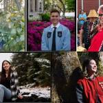 This combination image shows Ethel Lund Visionaries in Healthcare Scholarship recipients Delainey Steffe, Michael David Del Cesar, Gloria Eyon, Chariety Moler and Trinity Jackson. The scholarship offers funds to Southeast Alaska Native students pursuing studies in the health care field. (Courtesy Photos / Healing Hand Foundation)