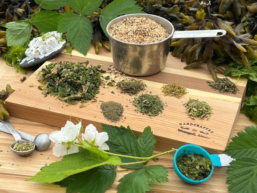 photos by Vivian Faith Prescott / For the Capital City Weekly 
This photo shows dried ingredients for furikake seasoning.