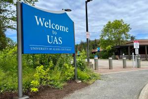 This photo shows the University of Alaska Southeast campus in Juneau. (Jonson Kuhn / Juneau Empire)
