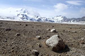 The Valley of 10,000 Smokes pictured during a visit in 2018. (Courtesy Photo / Bob Gillis)