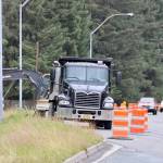 Work on culvert under Mendenhall Loop Road went faster than expected, said a Department of Transportation and Public Facilities spokesperson. (Michael S. Lockett / Juneau Empire)