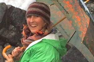 Linda Buckley, a retired Juneau educator and published author, will be signing copies of her newly published book of poetry, Made of Rain: words from wilds of Alaska on Friday, August 5 from 4:30 p.m. to 7 p.m. at Heartside books Merchants Wharf. (Courtesy photo / Linda Buckley)