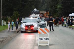Juneau's 14 annual National Night Out celebrated here in this photo on Rivercourt Way, however, this was just one of several locations around town to partake in this National event, which first originated in 1984. Jonson Kuhn / Juneau Empire)